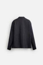 اورشرت مردانه زارا DENIM POCKET OVERSHIRT