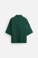 تیشرت مردانه زارا EMBROIDERED BOXY FIT POLO SHIRT