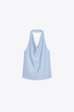 تاپ زنانه زارا HALTER TOP