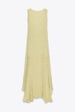 لباس بلند زنانه زارا JACQUARD LONG DRESS ZW COLLECTION