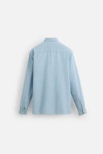 پیراهن مردانه زارا CHAMBRAY TEXTURED SHIRT