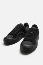 کفش مردانه زارا DENIM SKATE TRAINERS