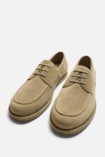 کفش چرم مردانه زارا CASUAL LEATHER SHOES