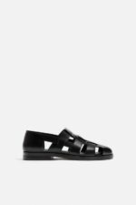 صندل مردانه زارا LEATHER CAGE SANDALS