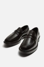 کفش لوفر مردانه زارا FORMAL PENNY LOAFERS