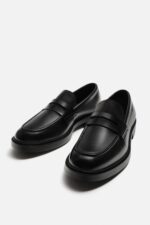 کفش لوفر مردانه زارا FORMAL PENNY LOAFERS