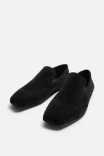 کفش لوفر مردانه زارا LEATHER LOAFERS LIMITED EDITION