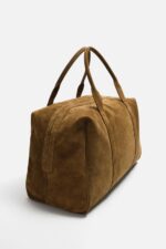 کیف چرمی مسافرتی زارا LEATHER HANDBAG