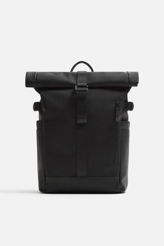کوله پشتی مردانه زارا TECHNICAL BACKPACK WITH FLAP