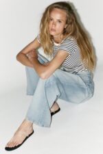 صندل زنانه زارا VINYL STRAP SANDALS