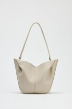 کیف زنانه زارا GATHERED TOTE BAG