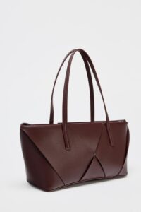 کیف دستی زنانه زارا woven elongated handbag