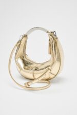 کیف زنانه زارا OVAL BAG WITH METAL STRAP