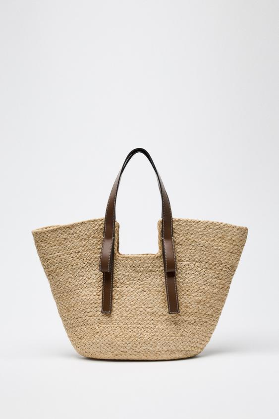 کیف زنانه زارا braided shopper bag