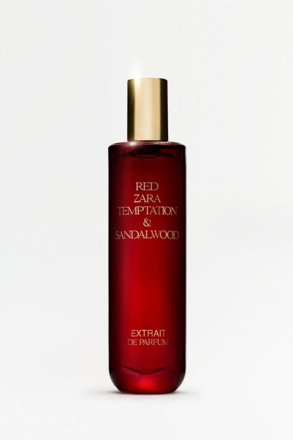 عطر زنانه زارا red zara temptation sandalwood extrait de parfum 50 ml