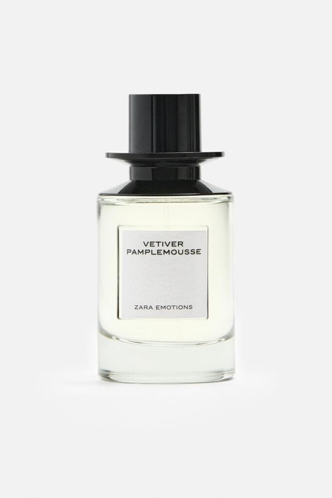 عطر مردانه زارا vetiver pamplemousse edp 100ml