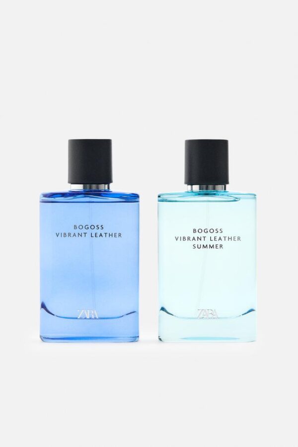 پک دوتایی عطر مردانه زارا BOGOSS VIBRANT LEATHER SUMMER + BOGOSS VIBRANT LEATHER 2 X 100 ML