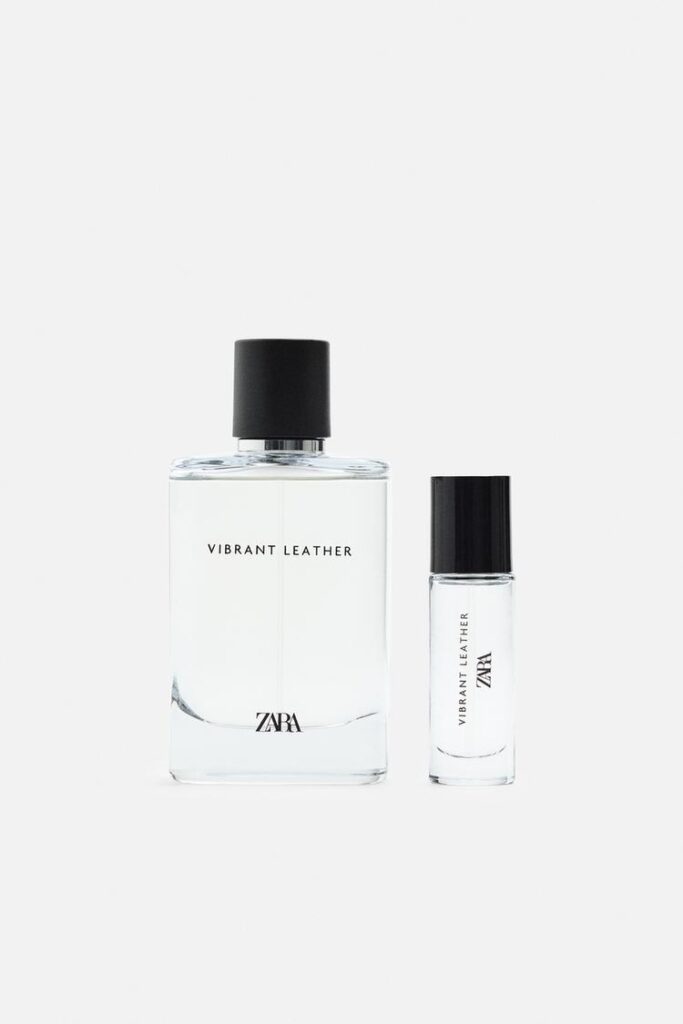 ست عطر مردانه زارا vibrant leather edp 100 ml + 12 ml