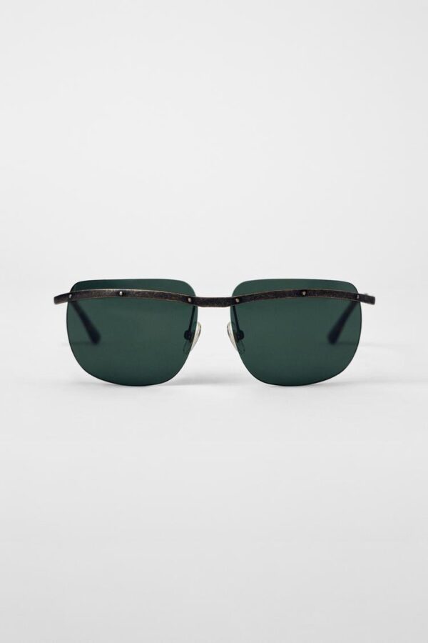 عینک زنانه زارا metal sunglasses bobby gillespie x zara