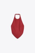 تاپ زنانه زارا OPEN-BACK HALTER TOP