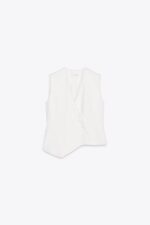 جلیقه زنانه زارا ZW COLLECTION ASYMMETRIC WAISTCOAT
