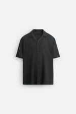 پیراهن مردانه زارا GEOMETRIC JACQUARD SHIRT