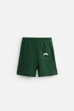 شلوارک مردانه زارا PATCH JOGGER BERMUDA SHORTS