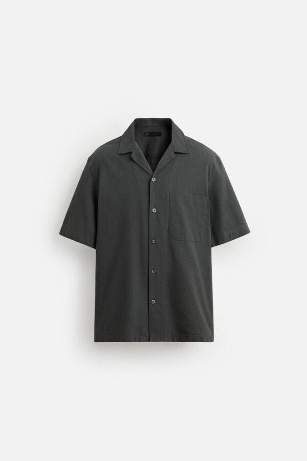 پیراهن مردانه زارا COTTON/LINEN SHIRT