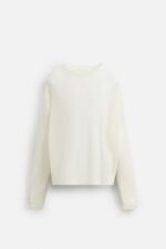 پلیور لینن مردانه زارا LINEN BLEND TEXTURED SWEATER