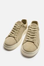کفش مردانه زارا LEATHER TRAINERS