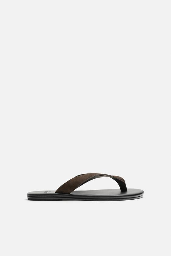 صندل مردانه زارا limited edition leather sandals