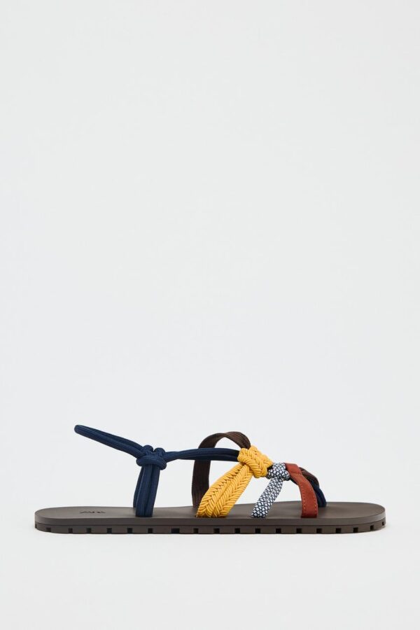 صندل زنانه زارا coloured strappy sandals