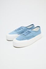 کفش اسپرت زنانه زارا LIGHT DENIM TRAINERS