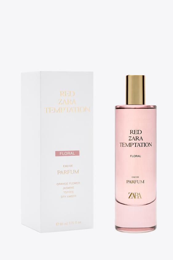 عطر زنانه زارا RED ZARA FLORAL TEMPTATION EDP 80ML