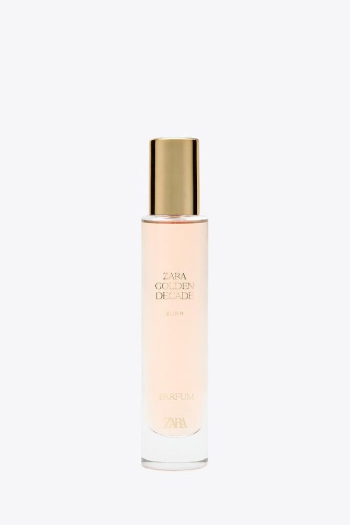 عطر زنانه زارا golden decade elixir parfum 30ml
