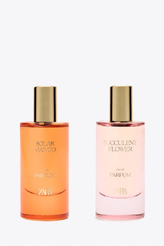 پک عطر زنانه زارا solar mango + succulent flower edp 2 x 50ml