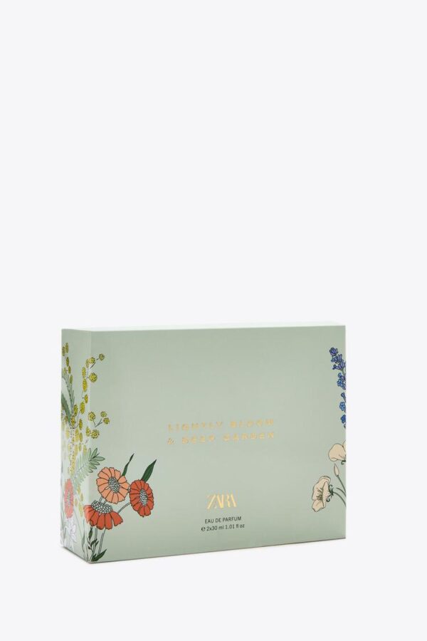 پک عطر زنانه زارا LIGHTLY BLOOM + DEEP GARDEN EDP 3 X 30ML