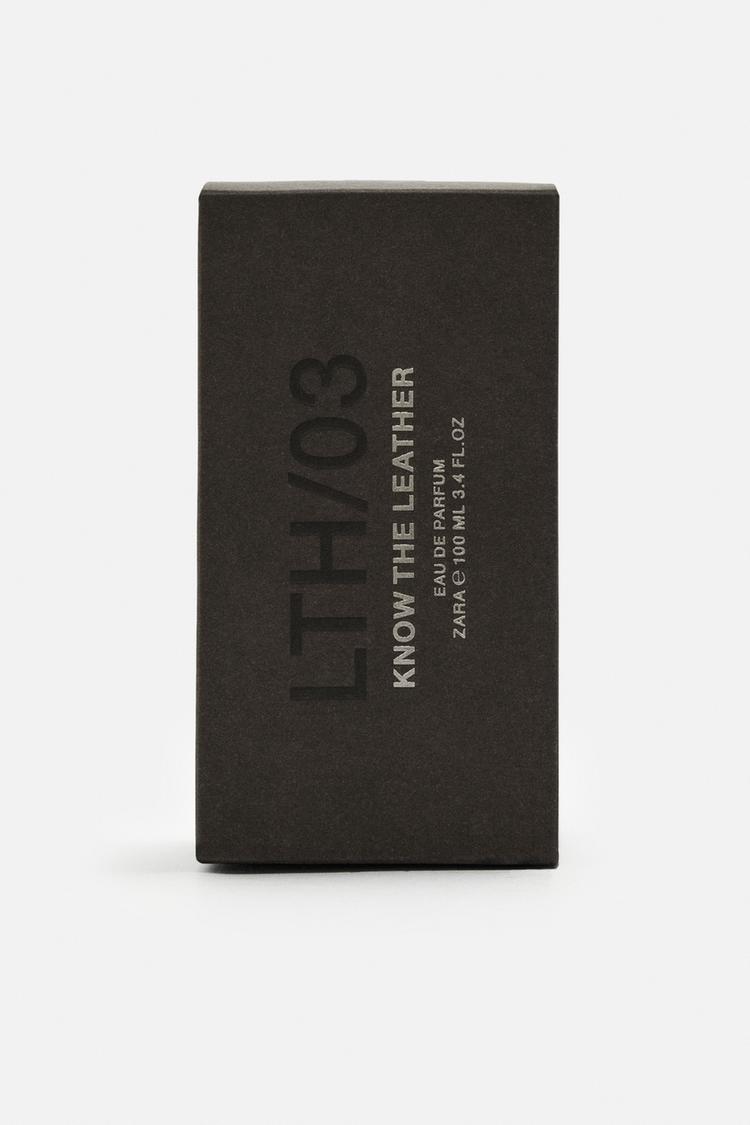 عطر مردانه زارا lth/03 know the leather edp 100ml