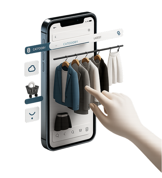 Home 5 هوش مصنوعی تهران زارا با استفاده از الگوریتم سلیقهیابی، پوشش و استایل مورد علاقهات رو تشخیص میده و بهترین انتخابها رو جلوی روت میذاره. فقط کافیه با زدن دکمه پایین به چند تا سؤال تصویری جواب بدی!!! و از اون به بعد فقط محصولاتی رو روبه روت ببینی که دقیقا سلیقه تو هستن! Frame 1000007475 1 هوش مصنوعی تهران زارا با استفاده از الگوریتم سلیقهیابی، پوشش و استایل مورد علاقهات رو تشخیص میده و بهترین انتخابها رو جلوی روت میذاره. فقط کافیه با زدن دکمه پایین به چند تا سؤال تصویری جواب بدی!!! و از اون به بعد فقط محصولاتی رو روبه روت ببینی که دقیقا سلیقه تو هستن!