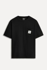 تیشرت زنانه زارا 50TH ANNIVERSARY PATCH POCKET T-SHIRT