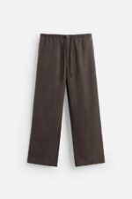 شلوار مردانه زارا RELAXED FIT FLOWING TROUSERS