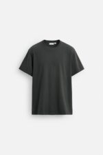 تیشرت مردانه زارا WASHED SLIM FIT T-SHIRT