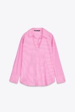 پیراهن زنانه زارا BASIC POPLIN SHIRT