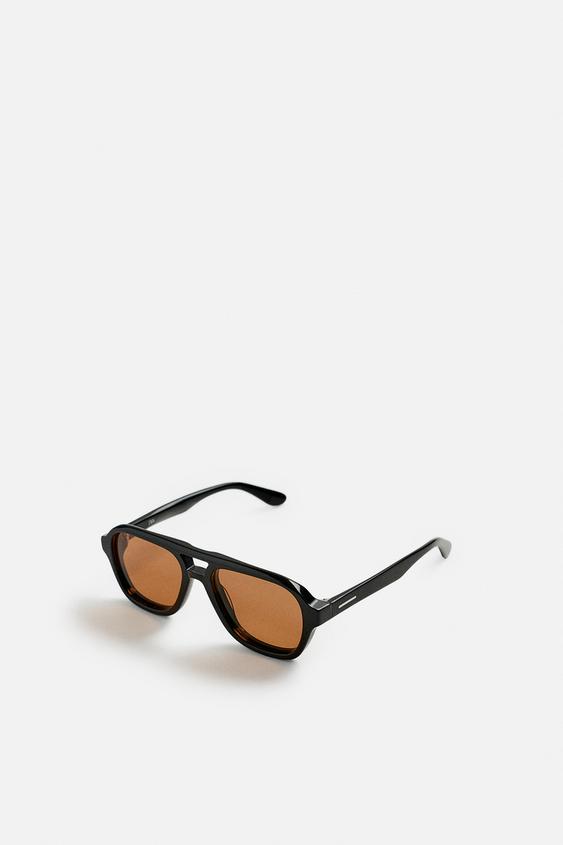 عینک آفتابی مردانه زارا square sunglasses