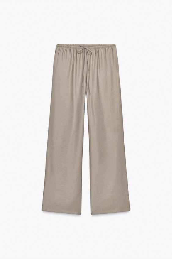 شلوار زنانه زارا FLOWING TROUSERS