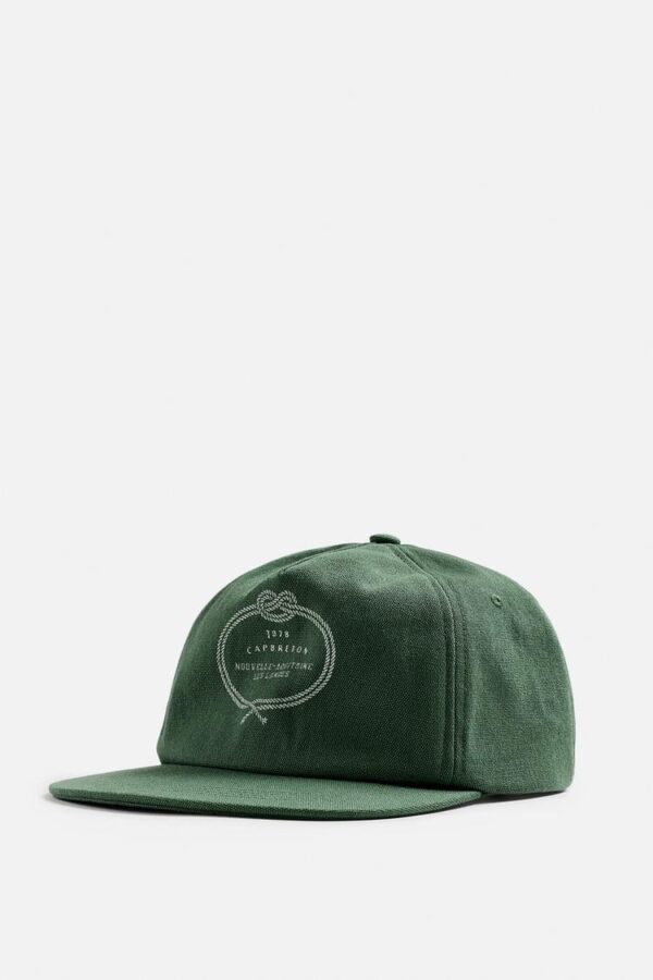 کلاه نقاب دار مردانه زارا washed cap with combined print