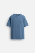 تیشرت مردانه زارا EMBROIDERED PIQUÉ T-SHIRT