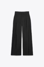 شلوار زنانه زارا DOUBLE PLEAT TROUSERS WITH FLAPS