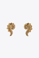 گوشواره زنانه زارا BEJEWELLED CONCH SHELL EARRINGS