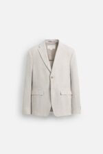 کت لینن مردانه زارا 100% LINEN SUIT BLAZER